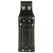 藤原産業 SK11 革製ノミ差し＋カッター2段 SHBL-2|腰袋サック|収納用品