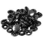 藤原産業 SK11 スナップファスナー 15mm NO.165 クロメッキ|錐・ピット・皮ポンチ・ハトメ|大工道具