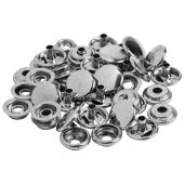 藤原産業 SK11 スナップファスナー 15mm NO.160 10クミ|錐・ピット・皮ポンチ・ハトメ|大工道具