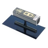 藤原産業 金長 角鏝 油焼 0.5黒塗角柄 120MM リベットレス|左官鏝|大工道具