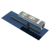 藤原産業 金長 角鏝 油焼 0.5黒塗角柄 240MM リベットレス|左官鏝|大工道具