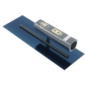 藤原産業 金長 角鏝 油焼 0.5黒塗角柄 270MM リベットレス|左官鏝|大工道具