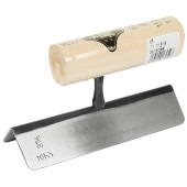 藤原産業 金長 ステン内丸面引鏝 3X150mm|左官鏝|大工道具