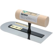 藤原産業 緑長 ステン仕上鏝先丸 テンバゴテ 148MM|左官鏝|大工道具