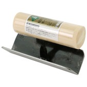 藤原産業 緑長 中首外丸面引鏝 6X120|左官鏝|大工道具