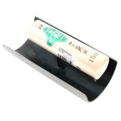 藤原産業 緑長 本焼ビールビン外丸 150MMX75MM|左官鏝|大工道具