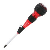 藤原産業 SK11 安全貫通フリーターンドライバー DVC-2P100S|手動工具・用品|ＤＩＹ・工具