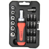 藤原産業 E-Value ラチェットドライバーセット ERD-110|手動工具・用品|ＤＩＹ・工具