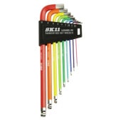 藤原産業 SK11 レインボー六角棒レンチセット SLBW09EL-RB|手動工具・用品|ＤＩＹ・工具