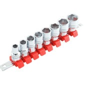 藤原産業 SK11 ノンスリップソケットセット SHS308X|手動工具・用品|ＤＩＹ・工具