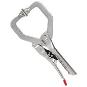 藤原産業 SK11 オートアジャストC型ロッキングプライヤー パット付き SRA-225CP|手動工具・用品|ＤＩＹ・工具