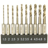 藤原産業 E-Value ショートステンレスドリルS ESSD-10HEX|電動工具・アクセサリー|ＤＩＹ・工具
