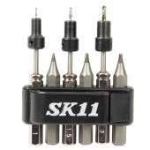 藤原産業 SK11 ビス抜きビット NO.4セット|電動工具・アクセサリー|ＤＩＹ・工具