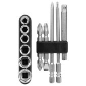 藤原産業 E-Value ビット&ソケットセット BS-2N 11PCS|電動工具・アクセサリー|ＤＩＹ・工具