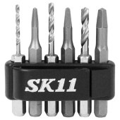 藤原産業 SK11 六角軸折れこみボルト抜き セット|電動工具・アクセサリー|ＤＩＹ・工具