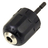 藤原産業 E-Value カラーキーレスチャック EDCK-01NB クロ|電動工具・アクセサリー|ＤＩＹ・工具