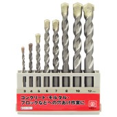 藤原産業 SK11 コンクリート用ドリルセット DSC-2 8PCS|電動工具・アクセサリー|ＤＩＹ・工具
