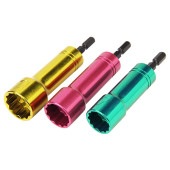 藤原産業 E-Value 電ドル用ロングソケット3本組 17MM19MM21MM|電動工具・アクセサリー|ＤＩＹ・工具