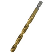 藤原産業 SK11 六角軸チタンコーティング鉄ドリル 適長(ノーマル) 8.0mm|電動工具・アクセサリー|ＤＩＹ・工具