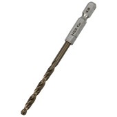 藤原産業 SK11 六角軸コバルトステンレスドリル 適長(ノーマル) 4.5mm|電動工具・アクセサリー|ＤＩＹ・工具