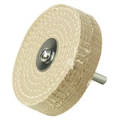 藤原産業 SK11 軸付布バフ 75MM|電動工具・アクセサリー|ＤＩＹ・工具