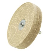 藤原産業 SK11 軸付布バフ 100MM|電動工具・アクセサリー|ＤＩＹ・工具