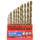 藤原産業 E-Value ステンレス用ドリルセット ESD-13S|電動工具・アクセサリー|ＤＩＹ・工具