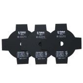 藤原産業 E-Value 草刈用替刃      3枚入 255X4P|刈払機|園芸機器