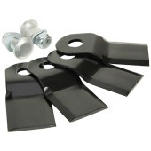 藤原産業 セフティ-3 二面畦草刈機用フリー刃替刃 SWMF-310-K|刈払機|園芸機器