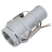 藤原産業 セフティ-3 ワンタッチカップリングアルミ 50MM|ポンプ|園芸機器