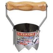 藤原産業 セフティ-3 楽々ステンマルチ穴あけ 80mm|ガーデニング・園芸用品|エクステリア・ガーデン