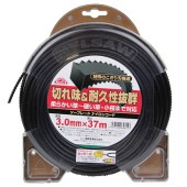 藤原産業 セフティ-3 ソーブレードナイロンコード 3.0mmx37m|刈払機|園芸機器