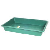 藤原産業 緑長 プラスチック製トロ舟 200ガタ|左官鏝|大工道具