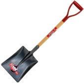 藤原産業 E-Value 木柄角ショベル(刃先研磨) EWS-4|ガーデニング・園芸用品|エクステリア・ガーデン