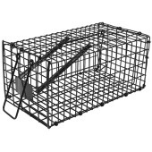 藤原産業 セフティ-3 ねずみ捕獲器 中 240X130X105mm|ガーデニング・園芸用品|エクステリア・ガーデン