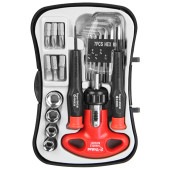 藤原産業 E-Value T型ラチェットDVセット EMT-20C|手動工具・用品|ＤＩＹ・工具