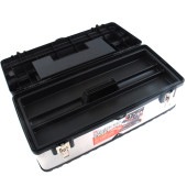 藤原産業 SK11 ステンレス工具箱 SSC-580W|工具箱|収納用品