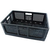 藤原産業 E-Value 折りたたみコンテナ EFC-34B|工具箱|収納用品