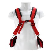 藤原産業 SK11 紅 サポートベルトセット SKC2-8RD|腰袋サック|収納用品