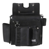 藤原産業 SK11 黒 仮枠釘袋 SKC2-6BK|腰袋サック|収納用品