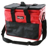 藤原産業 SK11 角型スタンドバッグDX SKB-PDX-RD|ツールバッグ|収納用品