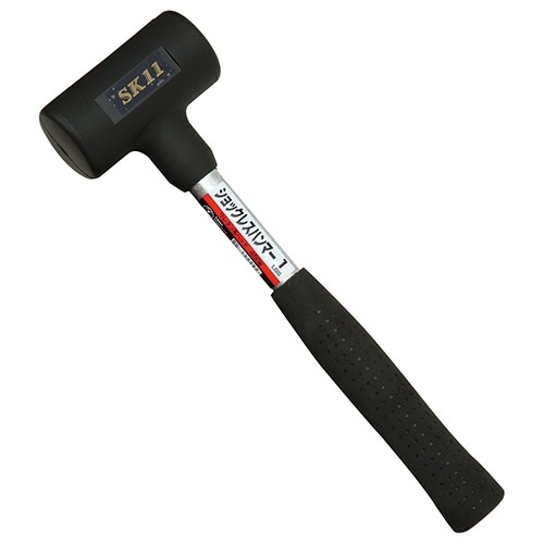 藤原産業 SK11 P柄ショックレスハンマー 1LBS|金槌|大工道具