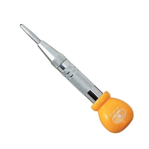 藤原産業 SK11 チップ付オートセンターポンチ AP15|バール|大工道具