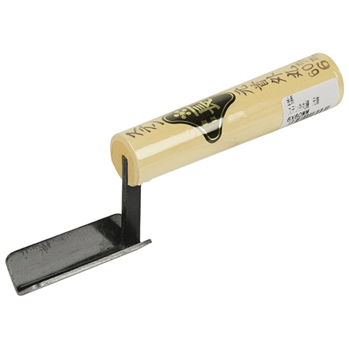 藤原産業 金長 ステン外丸鏝 元首 6X60mm|左官鏝|大工道具