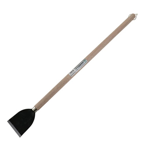 藤原産業 緑長 長柄壁削り 750MM|左官鏝|大工道具