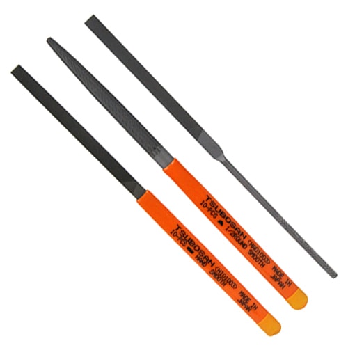 藤原産業 SK11 細工ヤスリセット 細目・精密 185mm STPF-3|ヤスリ|大工道具