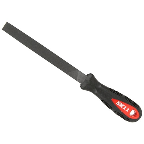 藤原産業 SK11 鉄工用ヤスリSG クイックC 150mmエツキ ナカメ|ヤスリ|大工道具