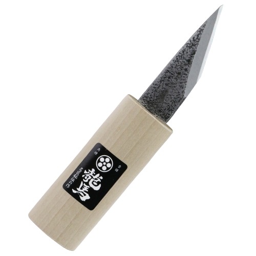 藤原産業 梅鉢龍馬 横手小刀 サック付き 75MM|金切鋏・カッター|大工道具