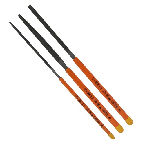 藤原産業 Y-SK11 細工用ヤスリセット  3本組 NO.7|ヤスリ|大工道具