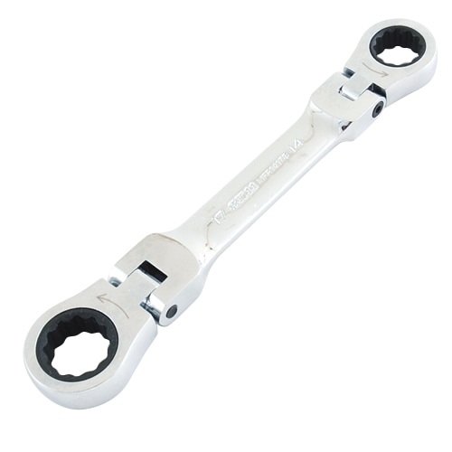 藤原産業 SK11 ショートダブルフレックスレンチ MFR1417S|手動工具・用品|ＤＩＹ・工具
